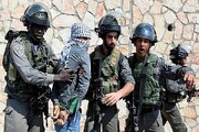 رژیم صهیونیستی ۴ هزارو ۷۳۰ فلسطینی را در کرانه‌ باختری بازداشت کرد
