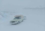 وزش باد شدید و کولاک برف، گردنه‌های استان زنجان را فرا می‌گیرد
