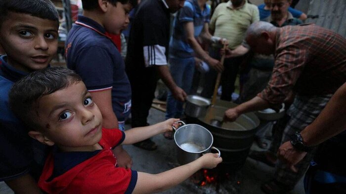 هشتگ «شمال غزه در گرسنگی» در صدر شبکه‌های اجتماعی