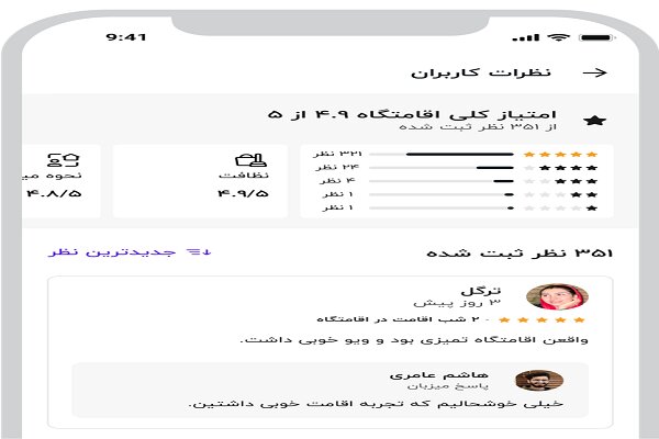 روند بهبود اعتماد در یک پلتفرم ایرانی رزرو آنلاین اقامتگاه