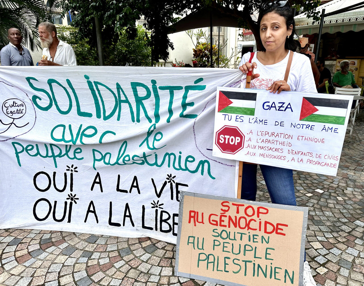 France : la Martinique continue de manifester sa solidarité avec la Palestine