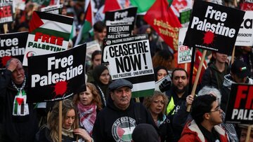 سایه سنگین جنگ غزه بر کریسمس انگلیس ، طنین فریاد آزادی فلسطین