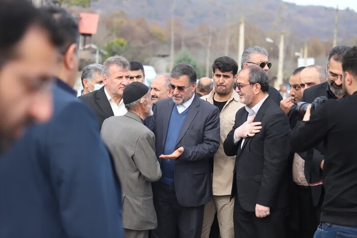 حاشیه‌نگاری سفر استاندار مازندران به بلیران آمل