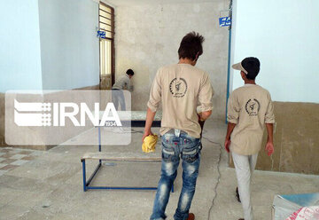 جهادگران البرزی سه هزار و ۱۰۰ کلاس درس را مرمت و زیباسازی کردند