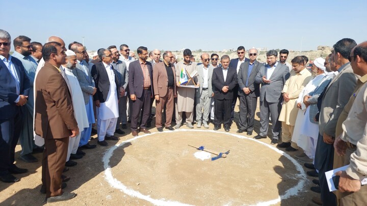 بیمارستان تامین اجتماعی چابهار گلنگ زنی شد