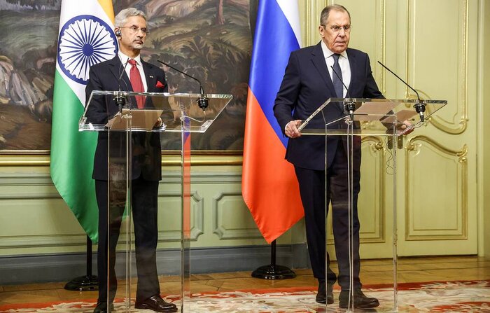 لاوروف: روسیه و هند به تولید مشترک تجهیزات نظامی نزدیک‌تر شده‌اند