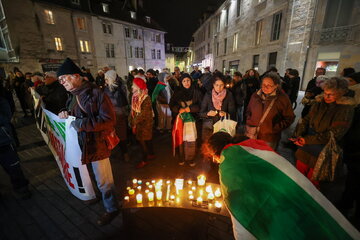 France – Besançon : une veillée pour soutenir la Palestine