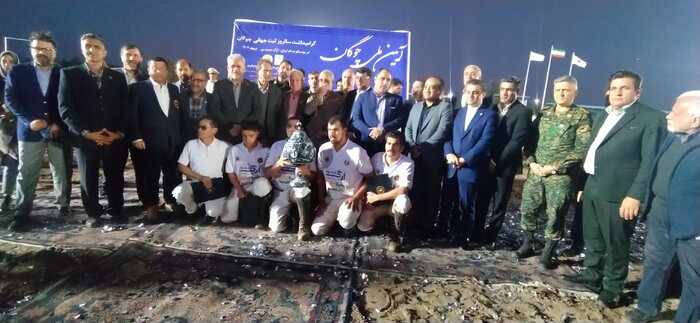 تیم پاژ کرمان قهرمان لیگ ملی چوگان در بم شد