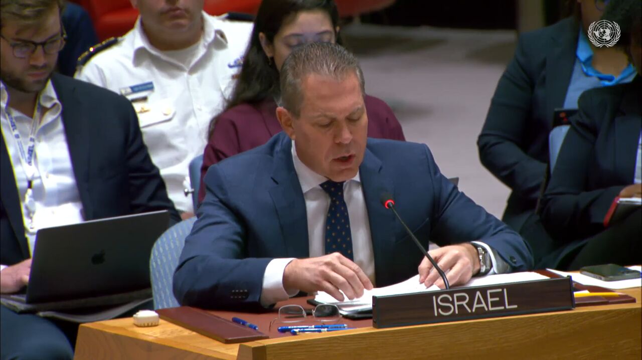عصبانیت سفیر اسرائیل از نشست‌های شورای امنیت درباره غزه و حمله به سازمان ملل