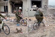 نهاد حقوق بشر اروپایی: نظامیان صهیونیست، اموال ساکنان غزه را سرقت می کنند+ فیلم