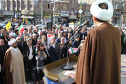 اجتماع مردم بصیر قرچک در سالروز حماسه ۹ دی برگزار شد