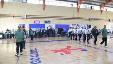 رقابت‌های بین المللی گلبال نابینایان در سنندج آغاز شد