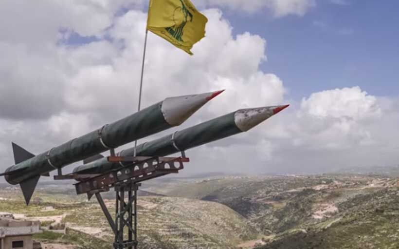 Der Luftwaffenstützpunkt des zionistischen Regimes von der Hisbollah mit 62 Raketen angegriffen