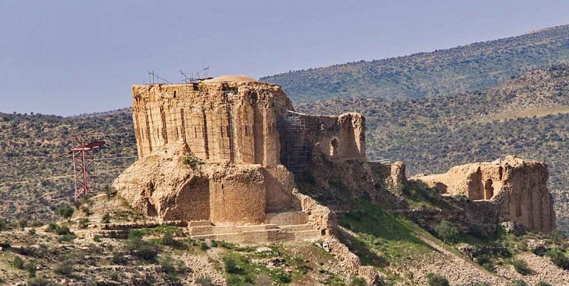 قلعه دختر فیروزآباد فارس، کهن‌ترین بنای گنبد دار دنیا