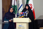 Iranian president’s wife attends service for Gaza children in Lebanon