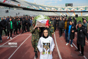 Funeral por la futbolista iraní “Melika Mohamadi”