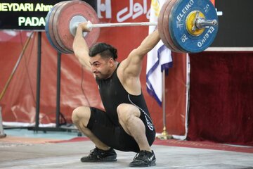 Iran’s weightlifting league finals