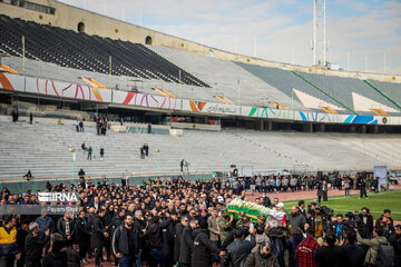 Funeral por la futbolista iraní “Melika Mohamadi”