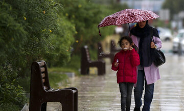 بارش پراکنده باران در اصفهان پیش‌بینی می‌شود