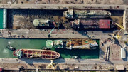 İranın dəniz sənayesində iri gəmilərin eyni vaxtda təmiri rekordu qırılıb