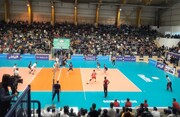 شکست تیم والیبال شهرداری گنبدکاووس در خانه مقابل ایفاسرام + فیلم
