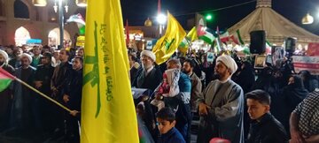 مردم یزد حادثه تروریستی کرمان را محکوم کردند