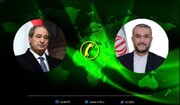 Conversation téléphonique entre les ministres iranien et syrien des A.E.