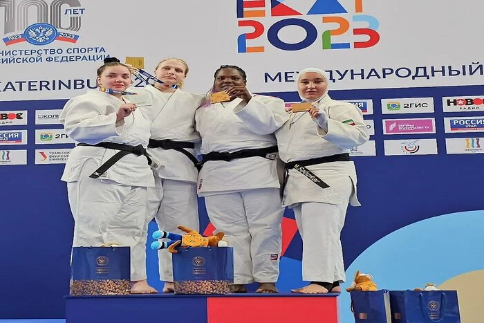 بانوی جودوکار: هدفم کسب مدال طلا در مسابقات جهانی است + فیلم