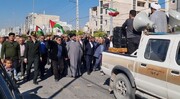 نمازگزاران گناوه‌ای حادثه تروریستی در کرمان را محکوم کردند