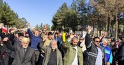 فیلم/ تجمع مردم سبزوار در محکومیت حادثه تروریستی کرمان
