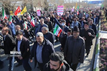 راهپیمایی خودجوش مردم مازندران در محکومیت حادثه خونین کرمان