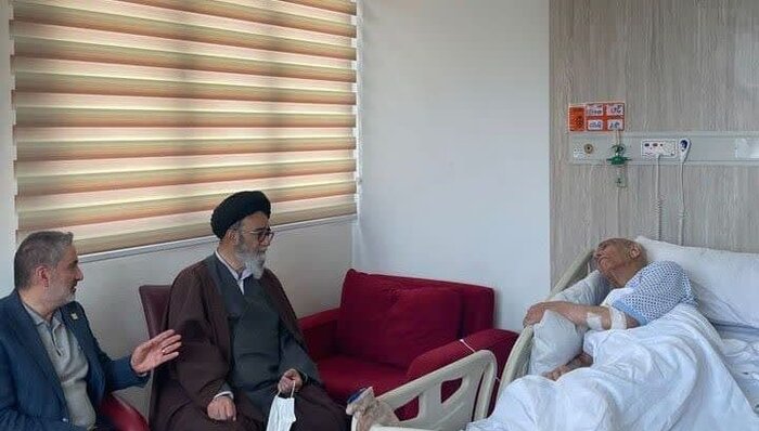 امام جمعه تبریز از استاندار آذربایجان شرقی عیادت کرد