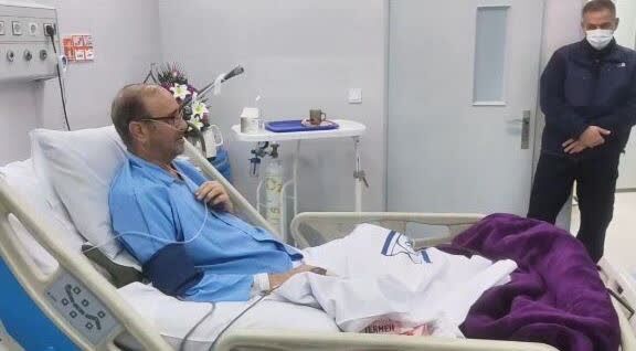 امام جمعه تبریز از استاندار آذربایجان شرقی عیادت کرد امام جمعه تبریز از استاندار آذربایجان شرقی عیادت کرد