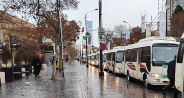 ۳۶ دستگاه مینی‌بوس با حضور وزیر کشور به حمل و نقل شهری زنجان پیوست