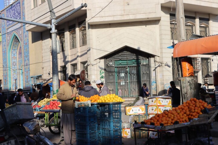 حال ناخوش معابر زاهدان رو به بهبود است؛ اتمام حجت شهرداری با فروشندگان سیار