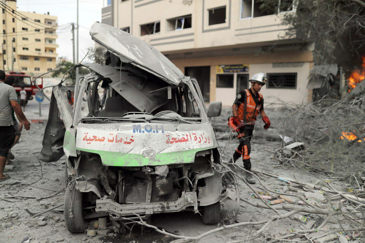 آنروا: ۸۴ درصد از درمانگاه‌ها و بیمارستان‌های غزه آسیب دیده‌است