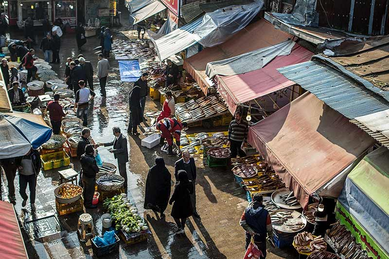 بازار بزرگ رشت، بزرگترین بازار بیسقف ایران