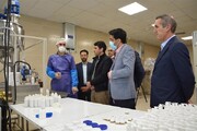 نخستین خط تولید پارک فناوری سلامت شیراز به بهره برداری رسید