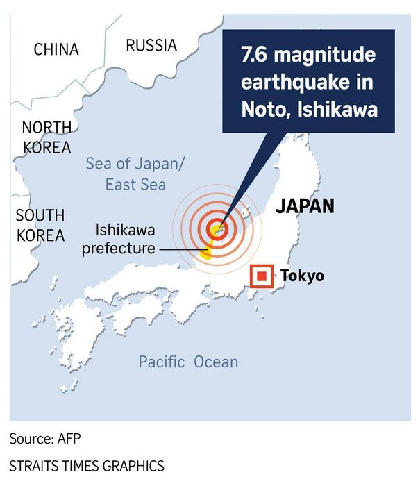 تعداد قربانیان زلزله ژاپن به ۱۶۱ نفر رسید