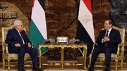 گفت وگوی السیسی و عباس درباره تحولات غزه و اعلام مخالفت قاطع با آواره کردن فلسطینی‌ها