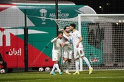 تیم ملی ایران با پیراهن سفید مقابل فلسطین