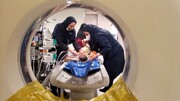 کودک ۲ ساله مرگ مغزی برای اهدای عضو با بالگرد به اهواز منتقل شد