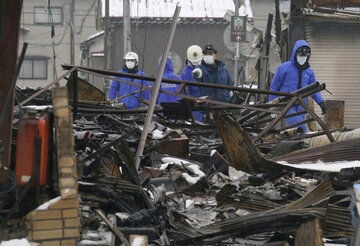 آمار قربانیان زمین‌لرزه ژاپن از ۲۰۰ تن عبور کرد/ ۱۰۰ نفر همچنان مفقود
