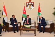اردن میزبان نشستی سه جانبه با فلسطین و مصر درباره آخرین تحولات جنگ غزه
