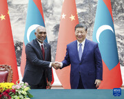 تاکید چین و مالدیو بر ارتقای روابط به سطح راهبردی