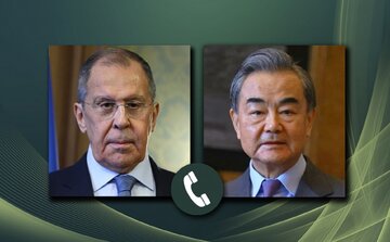 رایزنی تلفنی وزرای خارجه روسیه و چین و اعلام حمایت پکن از ریاست دوره‌ای مسکو در بریکس