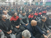 مراسم گرامیداشت شهدای افغانستانی حادثه تروریستی کرمان در مشهد برگزار شد