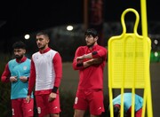 Team Melli holds last training session before debut match at AFC Asian Cup