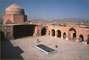 گُنبدخانه مسجد جامع گلپایگان مرمت می‌شود