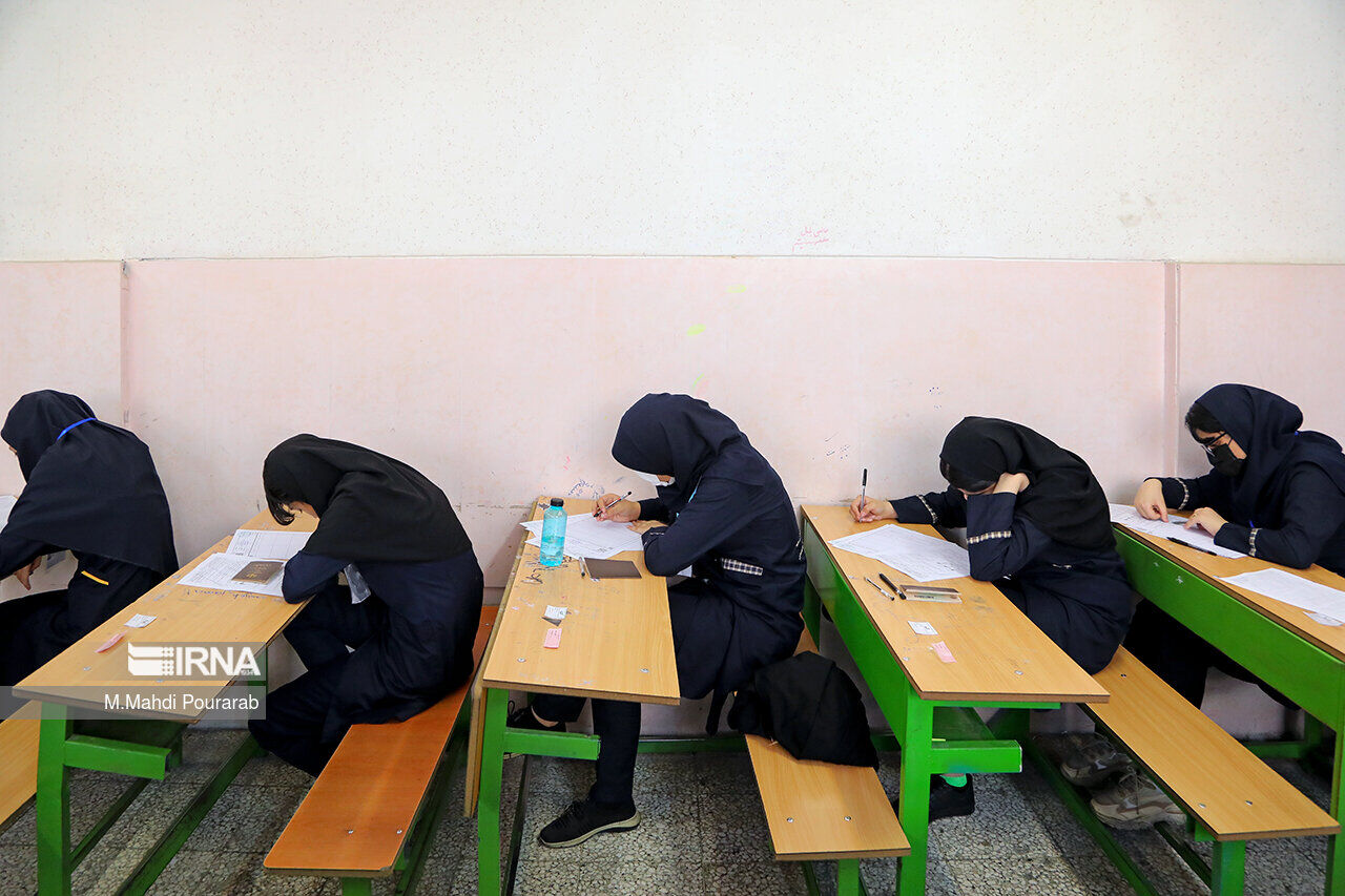 زمان آزمون امتحانات دوره دوم دبیرستان در مازندران تغییر کرد
